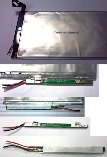 charging board from the original battery