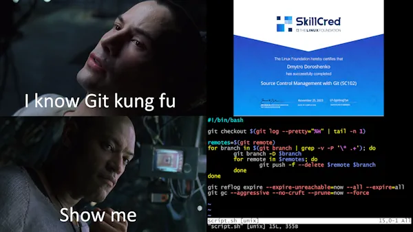 I know Git kung fu