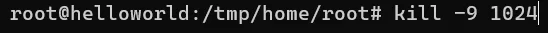 Kill httpd via its PID on the router
