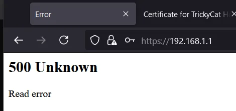 Web error after httpd restart